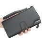Long Wallet Men High Quality Clutch PU Leather Purse Male Pocket for Photo Card Mobile phone Money Bag