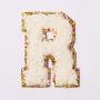 26 Pieces Embroidered Chenille Patches From A-Z Self Adhesive Alphabet Patch For Hats Clothes DIY Craft Letters Sticker