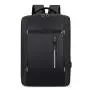 Hot Selling Unisex Vintage Style Travel Laptop Backpack 3 Compartment Set with Zipper Closure Polyester Lining for Students