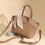 Large capacity single shoulder crossbody commuting tote bag pu leather brown crossbody bags handbag for woman