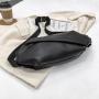 New Wholesale Beautiful Woman Crossbody Bags Custom Logo PU Leather Chest Bags Shoulder Sling Bags