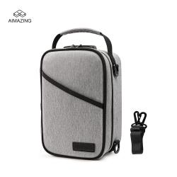 Gray Custom Odor Resistant Smell Proof Pouch Box Activated Carbon Lined Bag