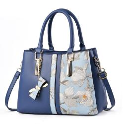 2024 New Fashion Large Capacity Handbag Portable Single-Strap Shoulder Bag Chain Printed Personality Design Middle-Aged Mothers