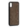 Real Exotic Leather Mobile Phone Accessories Gray Snake Skin Mobile Cell Phone Case for Iphone  12 13 14 15 mini pro max