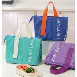 ZWY049 Modern Simple Waterproof Insulated Lunch Bag Work School Picnic Oxford Food Preservation Bag New Fashion Outdoor Handbag