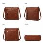 Support Customized Logo Low Moq Shoulder Bag Large Capacity Sling Crossbody Leather Bags For Women