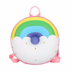 2020 new arrival cute children school backpack fashion designer round cartoon lovey kids backpack
