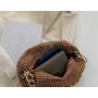 HR326 Popular Bright Diamond Small Pillow Type Bag Luxury Ladies New Dinner Party Clutch Bag Women's Trendy Chain Crossbody Bag