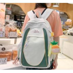 SC035 Wholesale Kids School Bags Large Capacity Nylon Teenagers School Travel Backpacks ins Casual School Book Bag