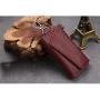 HR755 Wholesale of Cowhide Car Keypack Manufacturers for Men's Genuine Cowhide Keysets Fashion Women's Household Keychains
