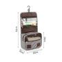 Travel Cosmetic Bag Waterproof Portable Polyester Neceser Hanging Wash Bag Organizer Bathroom Wash Bag