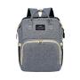 Waterproof Mummy Baby Diaper Backpack Bags Custom 3 in 1 Diaper Bags with Bassinet
