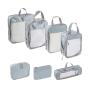 High Quality Packing Cubes 8 Pcs Collapsible Travel Organizer Luggage for Suitcase Organizers Packing Set for Travel