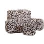 High Quality Custom Printing Self-adhesive Portable Travel Bag Leopard Printed Cosmetic Bag