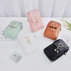 Good Quality Mobile Bag Coin Purse Wallets Leather Woman Ladies Hand Bags crossbody shoulder bag