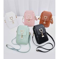 Women'S Cheap Leather Shoulder Bags Small Mini Cheap Handbags Women Bags Custom Crossbody Bag
