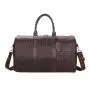 2021 Multifunctional woven pu braided leather satchels men waterproof large duffle bag travel hand bag sac de voyage