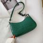 Vintage Gentle Temperament Small Square Bag 2023 One Shoulder Portable Fashion Casual Armpit Small Square Bag