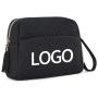 OEM ODM Professional Quilted Cosmetic Pouch Luxury Makeup Bag Elegant Roomy Travel Toiletry Cosmetic Bags with Handle
