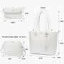 Lovevook PU leather high cost-effective 3pcs handbag set brand designer women purse and handbags