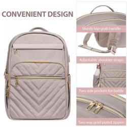 KBW659 New Business Backpack USB Plaid Unisex Student School Bag Oxford Luggage Strap Travel Laptop Backpack