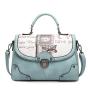 2024 Printed Flap Custom Handbag Luxury Rivet Design Handbags For Fashion Women