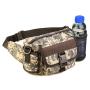 Multifunctional Luya Waist Bag Tactical Crossbody for Cycling Mountaineering Leisure Activities with Zipper Closure