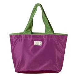 ZX056 Recycled Solid Color Foldable Shopping Bag Waterproof Grocery Washable Tote Bag Storage Picnic Camping Bag For Women