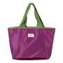 ZX056 Recycled Solid Color Foldable Shopping Bag Waterproof Grocery Washable Tote Bag Storage Picnic Camping Bag For Women
