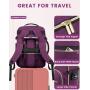 LOVEVOOK 2023 4pc/set multifunctional bag large 40L Fashion Fitness Gym Waterproof Workout Travel Outdoor Duffel Backpack unisex
