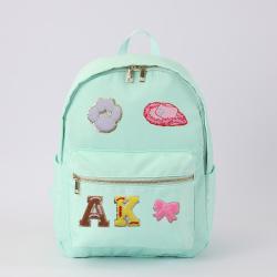 Keymay Stock USA Warehouse Free Shipping Personalized Gift Girls School Backpack Woman Backpack Kids Nylon Backpack School Bag