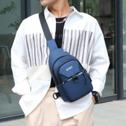 Custom Logo Multifunction Single Shoulder Bag Waterproof Travel Sports Crossbody Chest Bags For Men