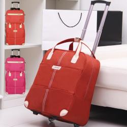 LX068 Travel Wheeled Trolley Duffel Bags Portable Rolling Luggage Bag For Men and Women Fashion Waterproof Suitcase