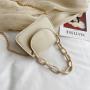 Korean Mini Jelly Bag Women's New Acrylic Chain Crossbody Bag Versatile Popular Handbag Women's Shoulder Bag Wholesale