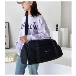 ZR596 Luggage Bag Printed Logo Sport Travel Swimming Bag Sneaker Organizer Waterproof Duffle Bag Team Players Fitness Handbag