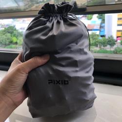 Light Grey Microfiber Drawstring Bag Microfiber Drawstring Packaging Pouch