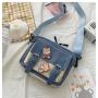 Messenger bag women's new small bag cute nylon female student shoulder small square bag