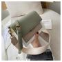 Wholesale Korean Shoulder Crossbody Bag Contrasting Color Pu Women Shoulder Bag Cover Fashion Women Customs Handbag