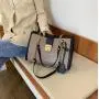 Hot Sale Custom Logo Tote Bags for Ladies High Quality Femme Frame Shape Women's Handbags with Single Strap Scarf Decoration