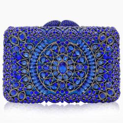 China Professional Supplier Customized Color Rhinestones Clutch Bags Dinner Party Bag  Shiny Diamond Evening Bags
