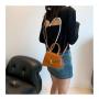 HR456 Women's Handheld Irregular Shape Bag Summer New Fashion Trend Versatile Shoulder Bag Simple Texture Crossbody Bag