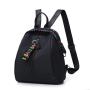 Oxford cloth ladies shoulder bag women's backpack Korean style colorful straps solid color double back schoolbag