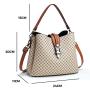 Trends sac a main leather bags bucket ladies handbags crossbody bag for girl