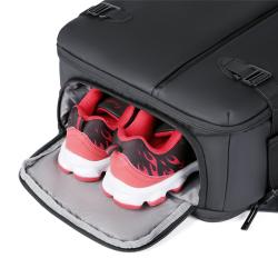 wholesale daily outdoor travel compact back bag for men custom business smart usb laptop backpacks with shoe compartment