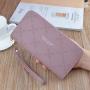 2022 Fashion women pu leather Vintage ladies clutch bag  women's phone case card holder multiple wallets