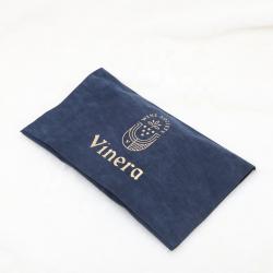 Recyclable Custom Logo  Fancy Velvet Envelope Packaging Eyelash Beauty Bag Fancy Velvet Envelope Pouch
