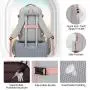 LOVEVOOK Carry on Travel Backpack Flight Approved Waterproof Travel Bag with 3 Packing Cube Luggage Weekender Overnight Backpack