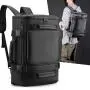 New Men'S Backpack Business Large Capacity Computing Bag Multi-Functional Cross-Body Bag Portable Travel Backpack