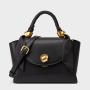 Fashion Ladies Designer Swing Bags Elegant Solid Color Golden Lock Hardware Cross Body Saddle Bag Scarf All-match Sling Purse