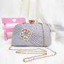 CCF514 Luxury Ladies Shoulder Handbag Evening Clutch Bag Clutch Purses for Women Ladies Glitter Rhinestone Clutch Evening Bags